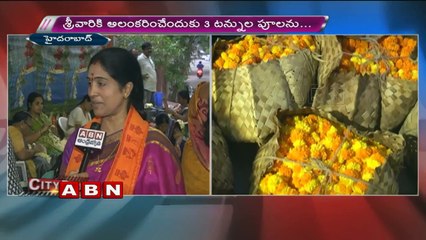 Annamayya Poola Ratham from Hyderabad to Tirumala ; kondaveeti jyothirmayi