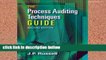 Best product  The Process Auditing Techniques Guide