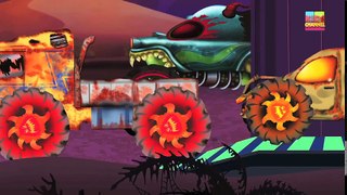 Tv cartoons movies 2019 Haunted House Monster Truck - Escape of HHMT   War Continue   Episode 14