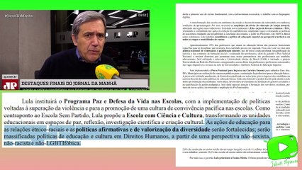 Historiador Marco Antonio Villa revela planos de Fernando Haddad e desmascara o PT
