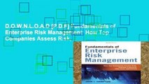 D.O.W.N.L.O.A.D [P.D.F] Fundamentals of Enterprise Risk Management: How Top Companies Assess Risk,