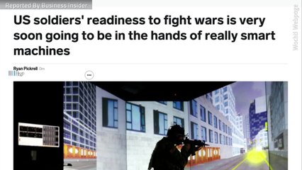 US Soldiers' Readiness To Fight In The Hands Of Really Smart Machines