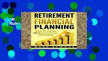 Library  Retirement Financial Planning: The 15 Rules Of Retirement Planning