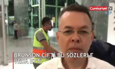 Rahip Brunson Türkiye'den ayrıldı
