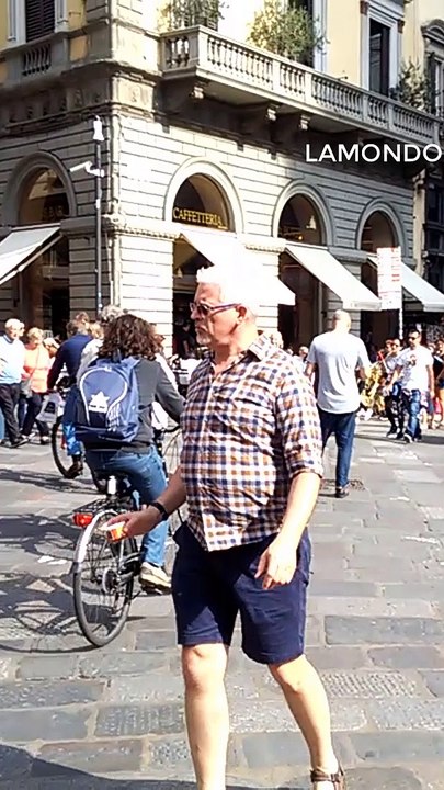 journey at center of Florence(firenze) city in italy