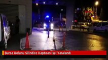 Bursa Kolunu Silindire Kaptıran İşçi Yaralandı