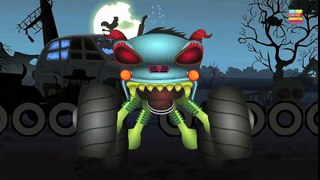 Tv cartoons movies 2019 If You're Happy And You Know It   Haunted House Monster Truck   Compilation
