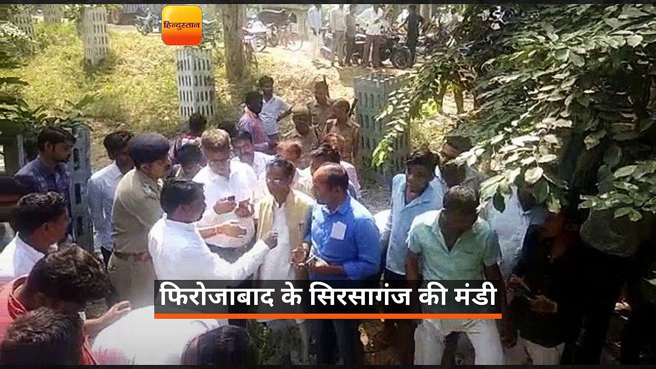 फिरोजाबाद के सिरसागंज की मंडी में 15 गायें मृत...