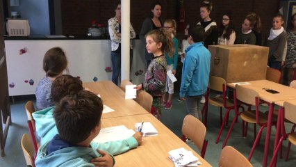 Elections des enfants dans les écoles de Héron