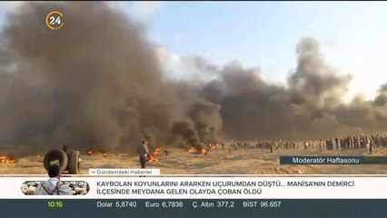 Gazze'de büyük dönüş yürüyüşü