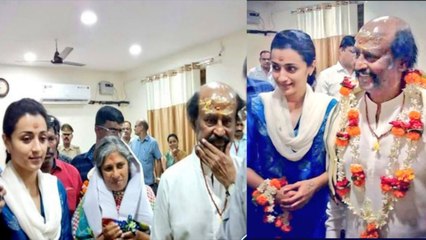பேட்டை பட பூஜையில் ரஜினிகாந்த் - திரிஷா ஜோடி வைரல் வீடியோ