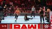 The Shield VS Braun Strowman , Ziggler , Drew 6 Tag team Match WWE RAW 15 October 2018