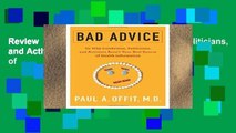 Review  Bad Advice: Or Why Celebrities, Politicians, and Activists Aren t Your Best Source of