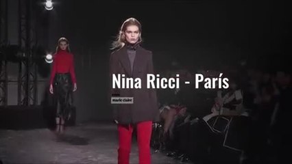 Nina Ricci derrocha sensualidad en París
