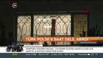 Türk polisi delil aradı