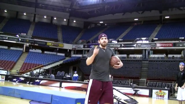 Front Flip Shot w_ Tyreke Evans - Dude Perfect