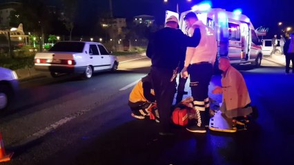 Ana yolda karşıya geçmek isteyen kadın canından oldu