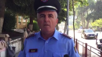 Klesta - Aksidentet ne Berat, Policia rrugore perforcon sherbimet