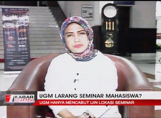 UGM Larang Seminar Mahasiswa Karena Alasan Politik?
