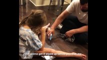 How Funny Troll of Dad Pranks On HIs Daughter