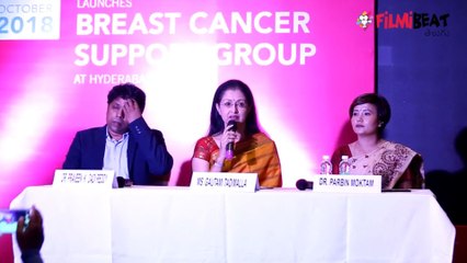 Actress Gautami Speech @Continental Hospital's Breast Support Group Press Meet
