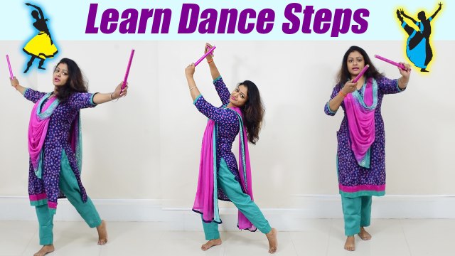 Dandiya के Basic Steps (Part-2) | Learn easy Dandiya steps for beginners | Boldsky