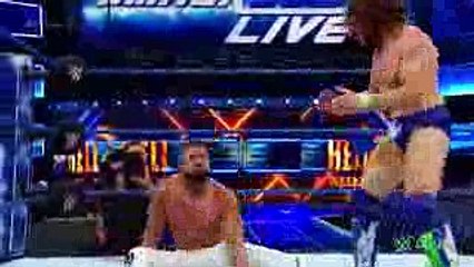Daniel Bryan vs. Andrade Cien Almas SmackDown LIVE, Sept. 4, 2018