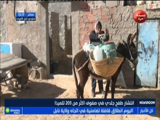 انتشار طفح جلدي في صفوف اكثر من  203تلميذا