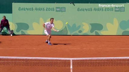 JOJ 2018 / Tennis : Le magnifique lob d'Hugo Gaston !