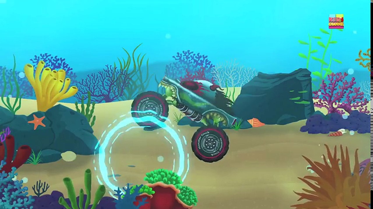 Tv cartoons movies 2019 Kids Channel   HHMT   monster truck V monster truck   episode #55   videos for kids