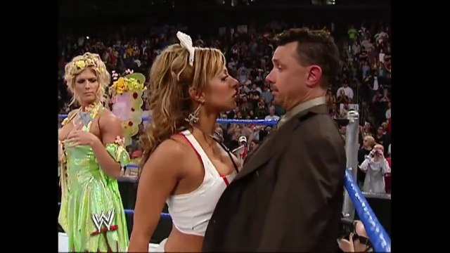 Torrie Wilson vs Dawn Marie Halloween Costume Contest SmackDown 10.28.2004 by wwe entertainment
