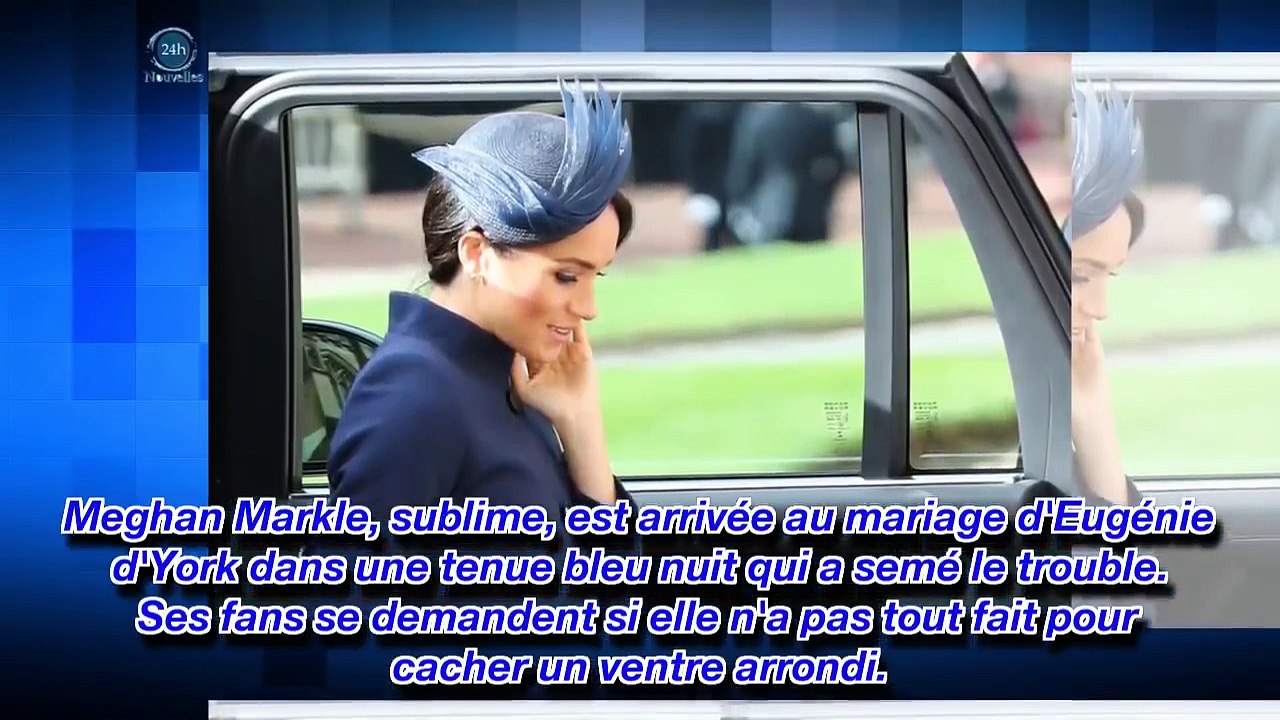 Mariage d'Eugénie d'York : Meghan Markle enceinte ? Ce nouveau détail qui sème le doute