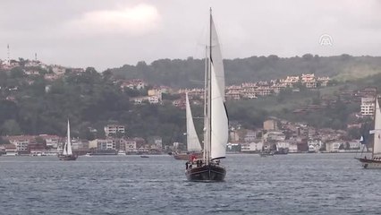 The Bodrum Cup" İçin Yelkenler İstanbul Boğazı'na Açıldı