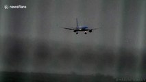 TUI pilot absolutely nails SIDEWAYS landing in 40-knot crosswinds at Bristol Airport