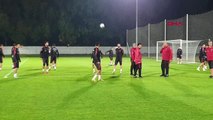Spor A Milli Futbol Takımı, Rusya Maçının Hazırlıklarını Tamamladı