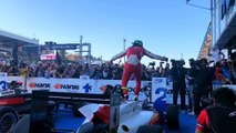 Mick Schumacher celebra su título de Fórmula 3