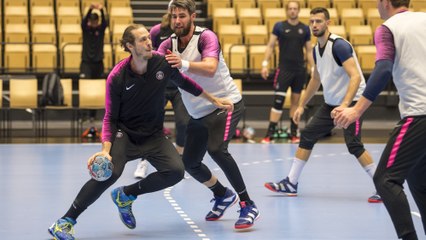 L’entraînement à Skjern