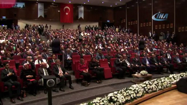 Erdoğan Erciyes Üniversitesi’nde konuştu