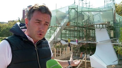 Shtohen një urë e re për këmbësorët, mbi lumin Lana- Top Channel Albania