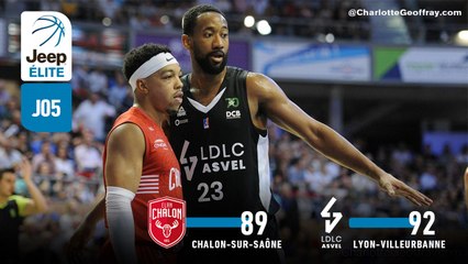 Jeep® ÉLITE : Chalon-sur-Saône vs Lyon-Villeurbanne (J5)