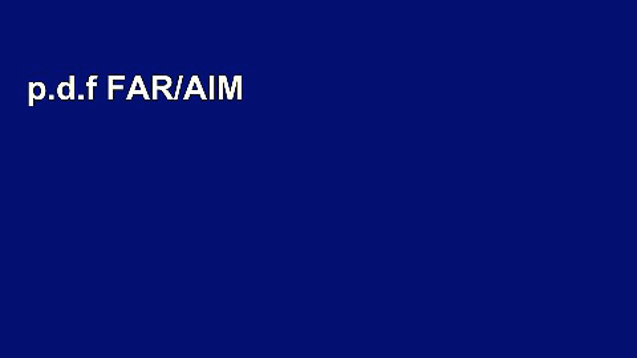 p.d.f FAR/AIM 2018: Federal Aviation Regulations / Aeronautical Information Manual (FAR/AIM series)