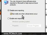 Get Rid of Annoying Error Reporting in Windows XP