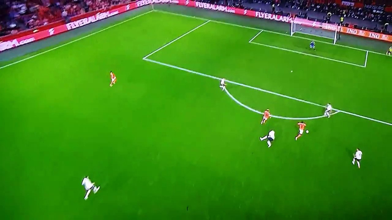 Wijnaldum Goal - Netherlands 3-0 Germany 10-13-2018