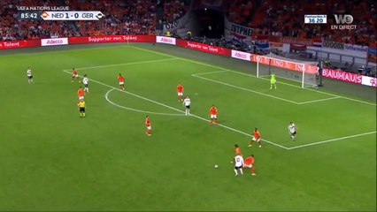 Memphis Depay Great Team Goal - Netherlands 2-0 Germany