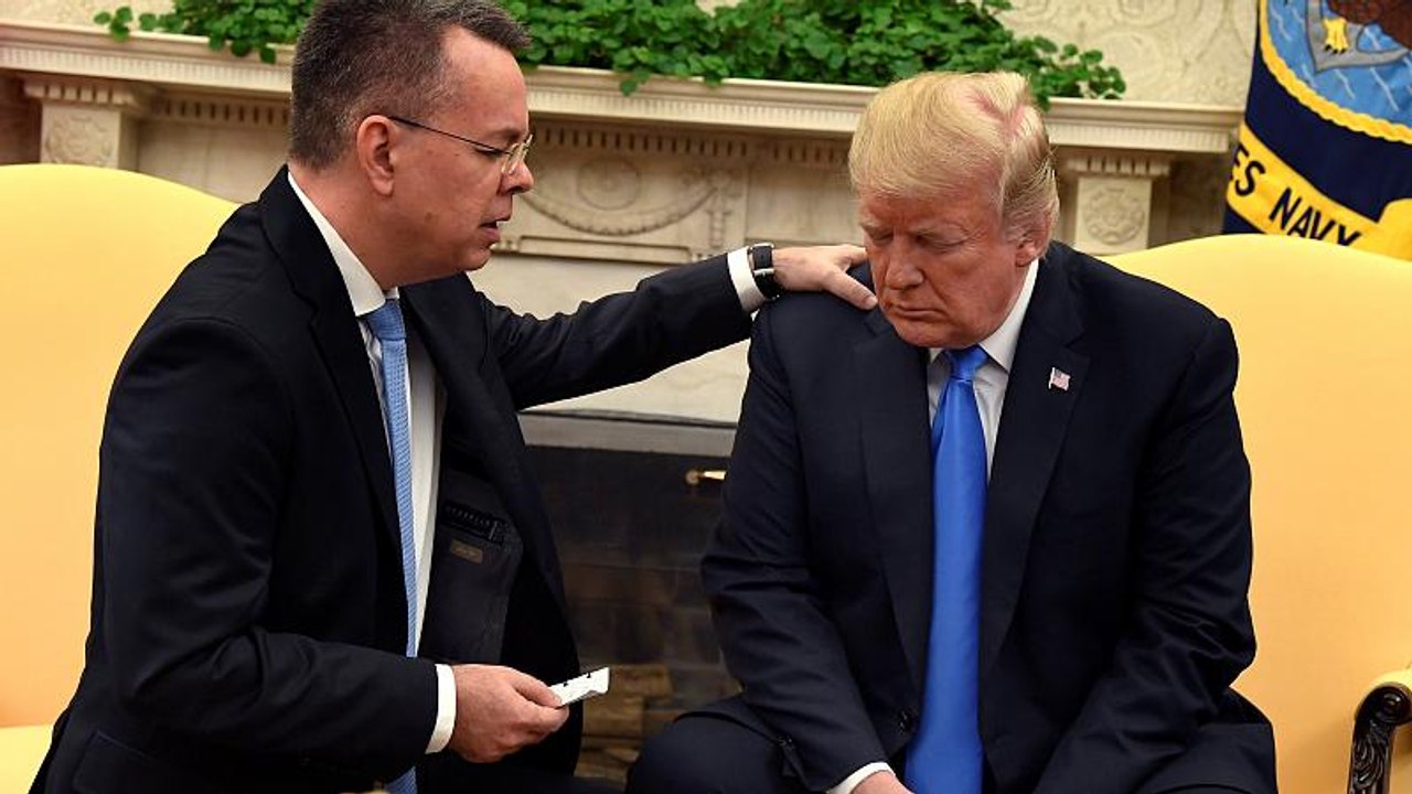 Ein Segen für Trump: Präsident empfängt freigelassenen Pastor