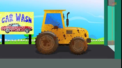 Tv cartoons movies 2019 Tractor   Car Wash (2)