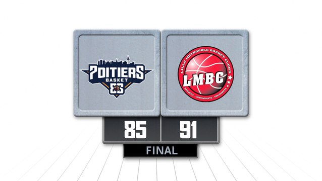 J1- PROB LNB: POITIERS - LILLE (2018-19)