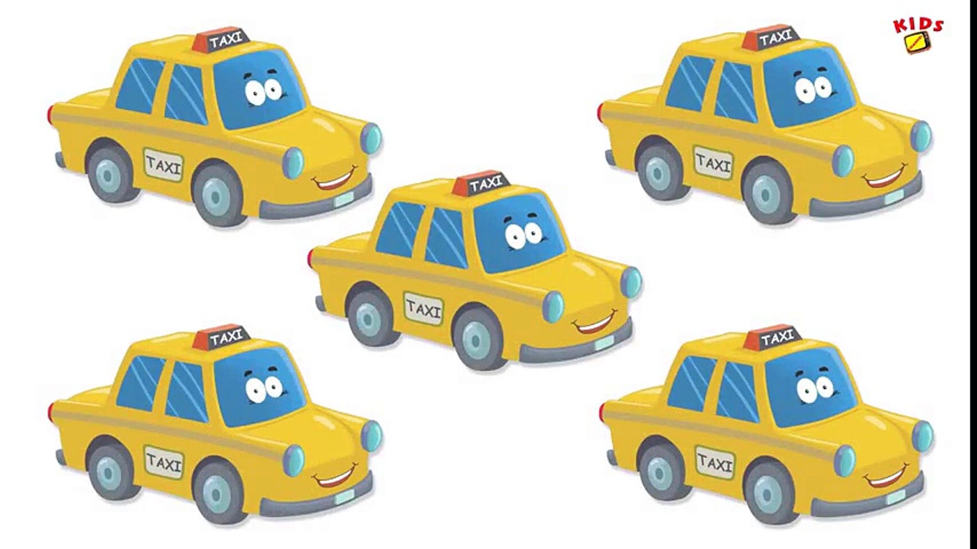 Tv Cartoons Movies 2019 Taxis Numbers Learn Numbers From 1 To 9 Dailymotion Video