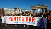 اتحاد علیه نژادپرستی؛ راهپیمایی بزرگ آلمانی‌ها علیه راست افراطی