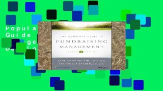 Popular The Complete Guide to Fundraising Management (Afp Fund Development)